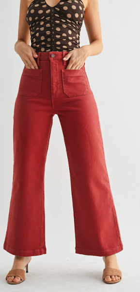 Fall High-Waist Pants