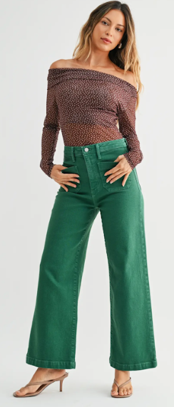Fall High-Waist Pants