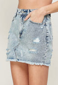 Denim Mini Skirt