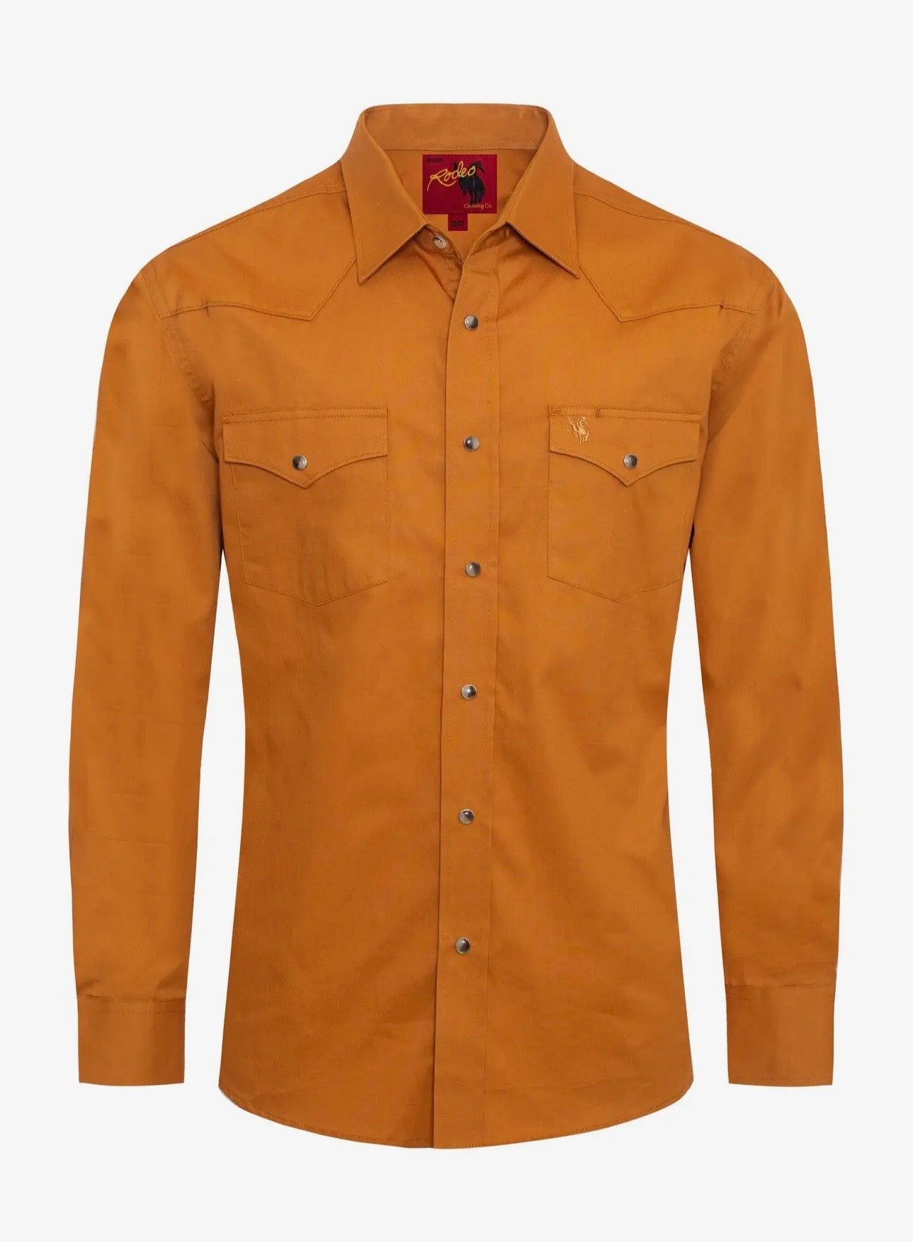Men's Western Solid Twill Shirt
