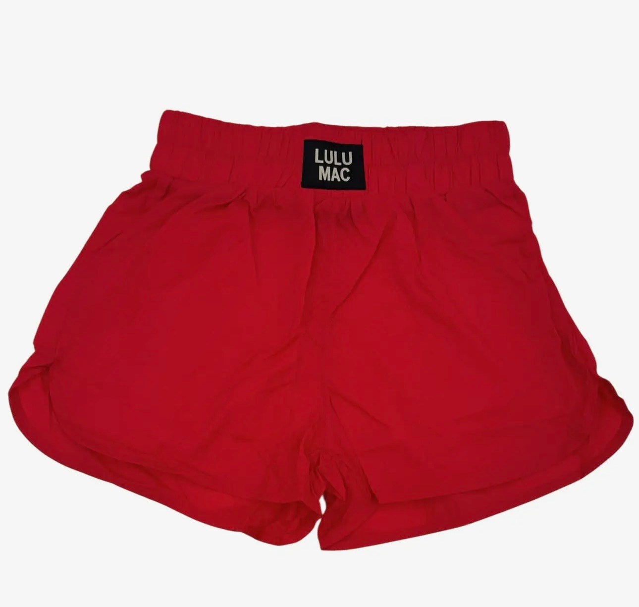 Kids LuLu Mac Red Shorts