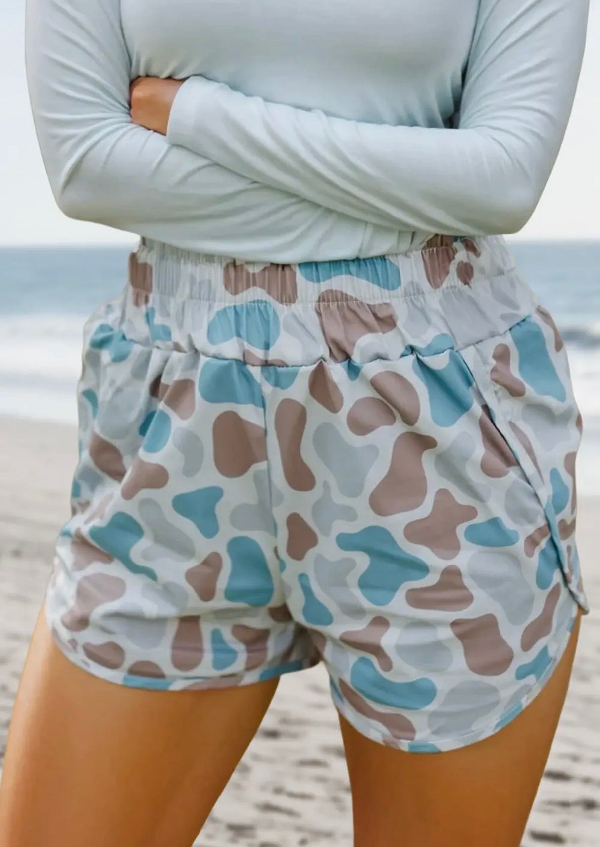 Women's Camo Shorts.