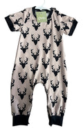 Infant Girl's Deer Head Romper