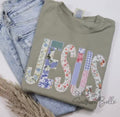 Women's Jesus Patchwork Shirt