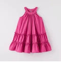 Girl's Sleeveless Pink Dress