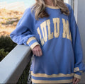 LuLu Mac Blue and Yellow Sweatshirt