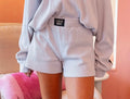 LuLu Mac Grey Knit Shorts