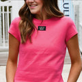 LuLu Mac Pink Fitted Tee