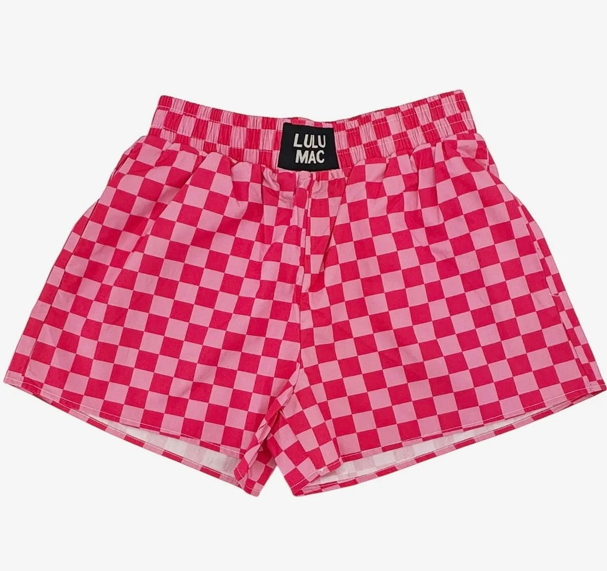 LuLu Mac Checkered Shorts