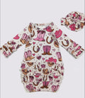 Infant Girls Gown with Headband