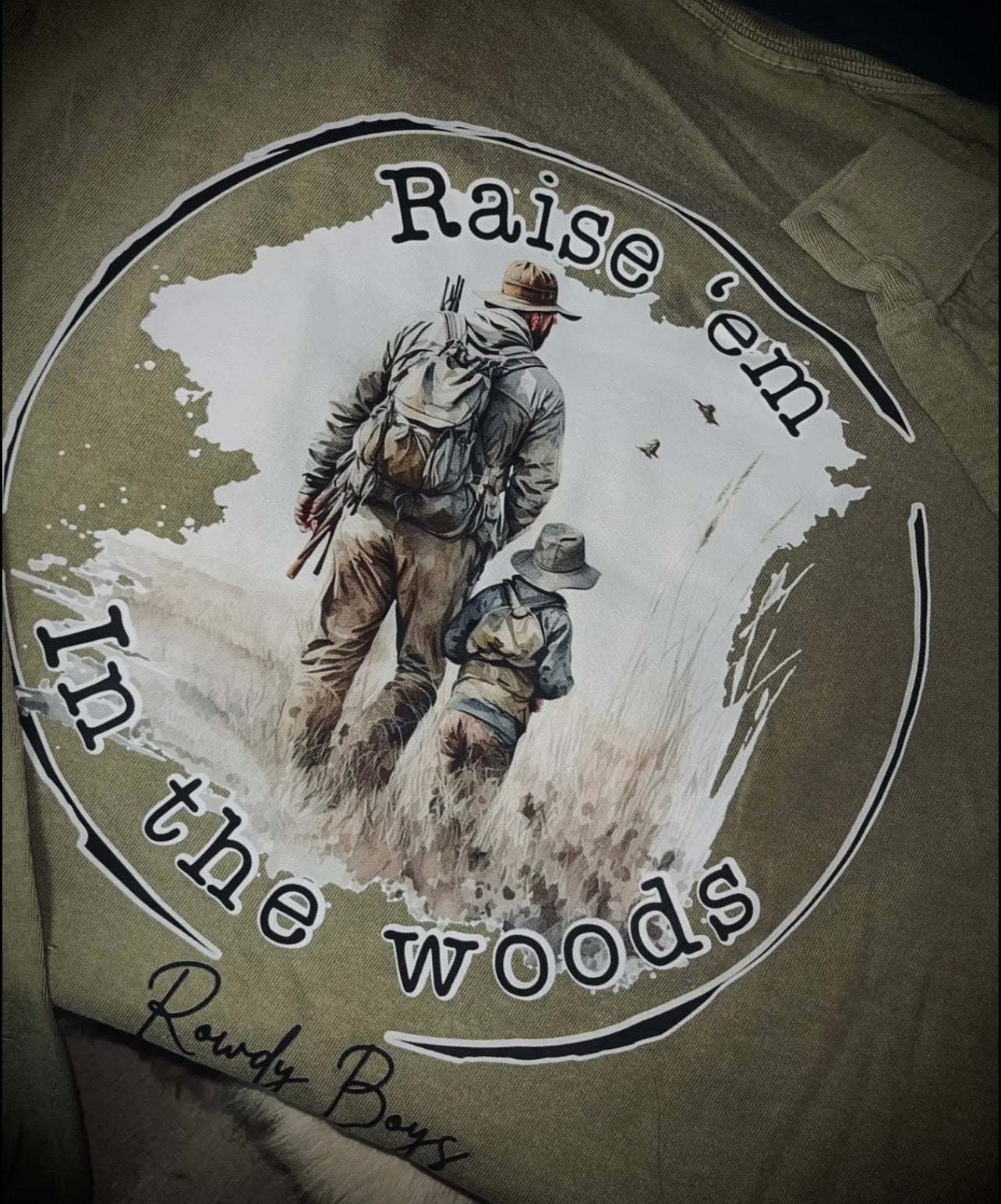 Men's Raise em in the Woods T-Shirt