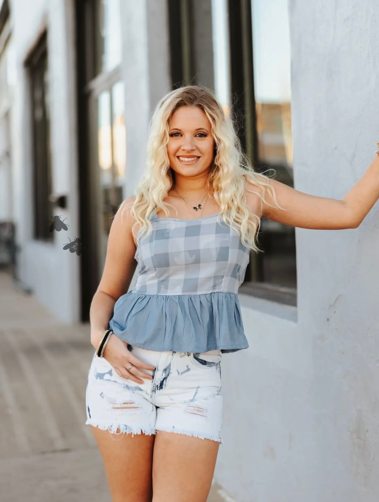 Plaid Tank Top